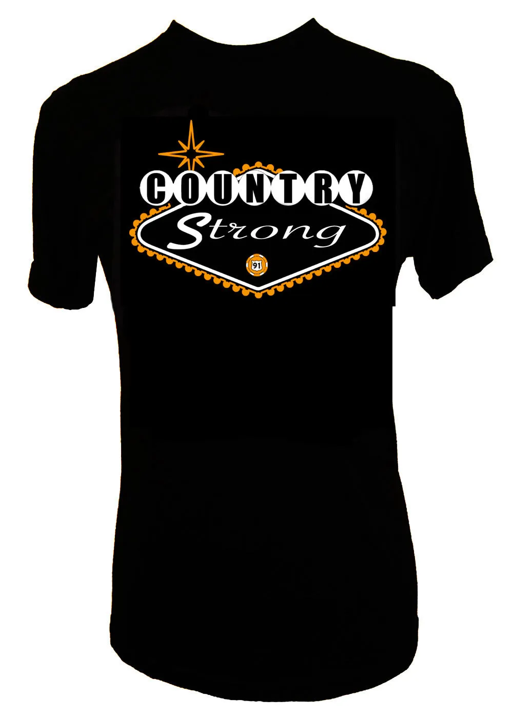 COUNTRY STRONG LAS VEGAS ROUTE 91 MEN'S T- SHIRT
