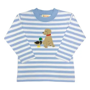 Long Sleeve T-Shirt - Puppy and Mallard Sitting